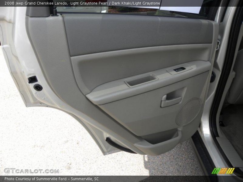 Light Graystone Pearl / Dark Khaki/Light Graystone 2008 Jeep Grand Cherokee Laredo