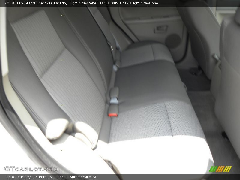 Light Graystone Pearl / Dark Khaki/Light Graystone 2008 Jeep Grand Cherokee Laredo