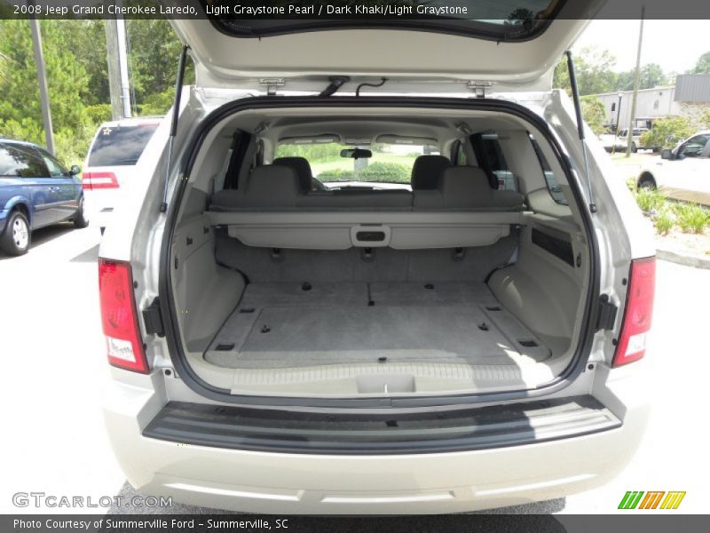 Light Graystone Pearl / Dark Khaki/Light Graystone 2008 Jeep Grand Cherokee Laredo