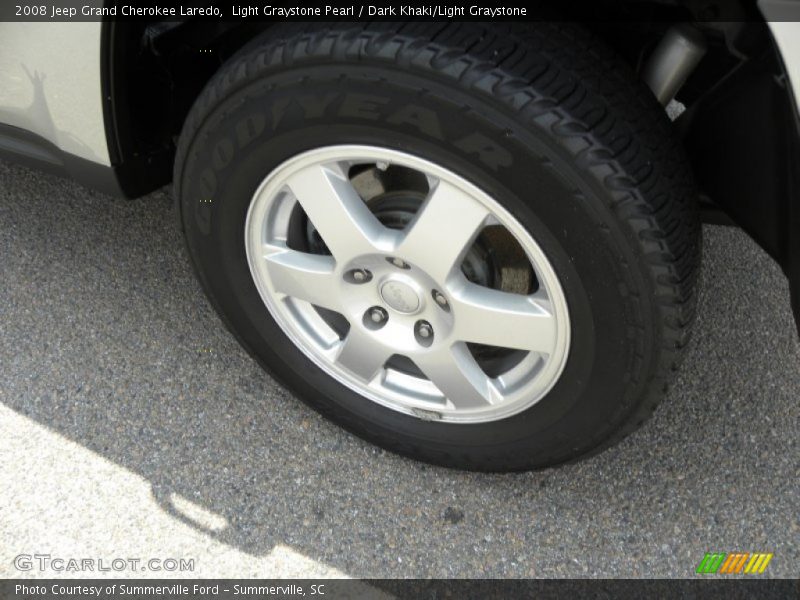 Light Graystone Pearl / Dark Khaki/Light Graystone 2008 Jeep Grand Cherokee Laredo