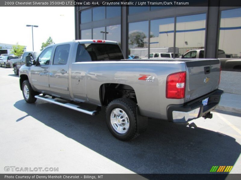 Graystone Metallic / Light Titanium/Dark Titanium 2009 Chevrolet Silverado 3500HD LTZ Crew Cab 4x4