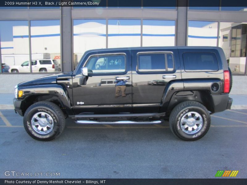 Black / Light Cashmere/Ebony 2009 Hummer H3 X