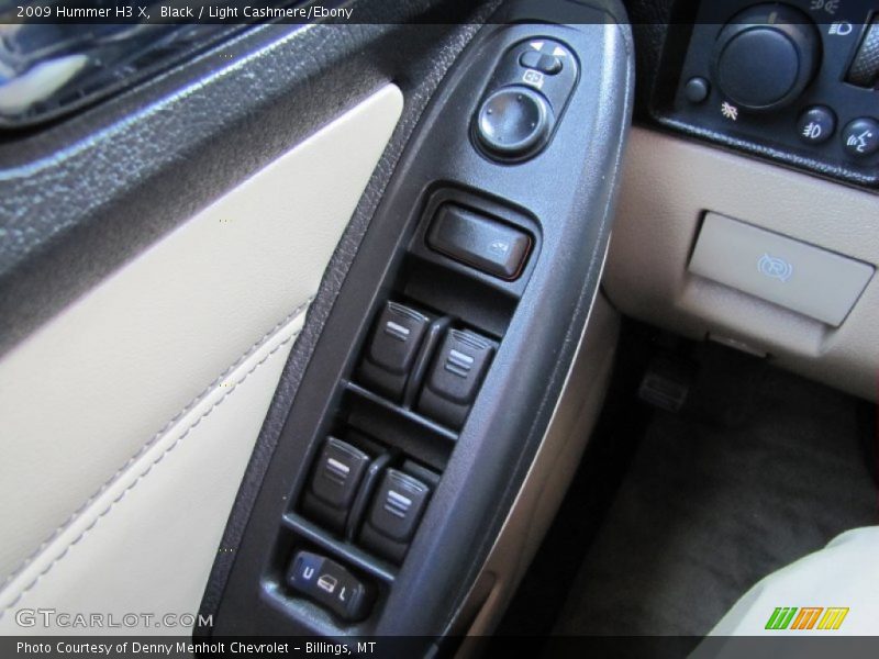 Black / Light Cashmere/Ebony 2009 Hummer H3 X