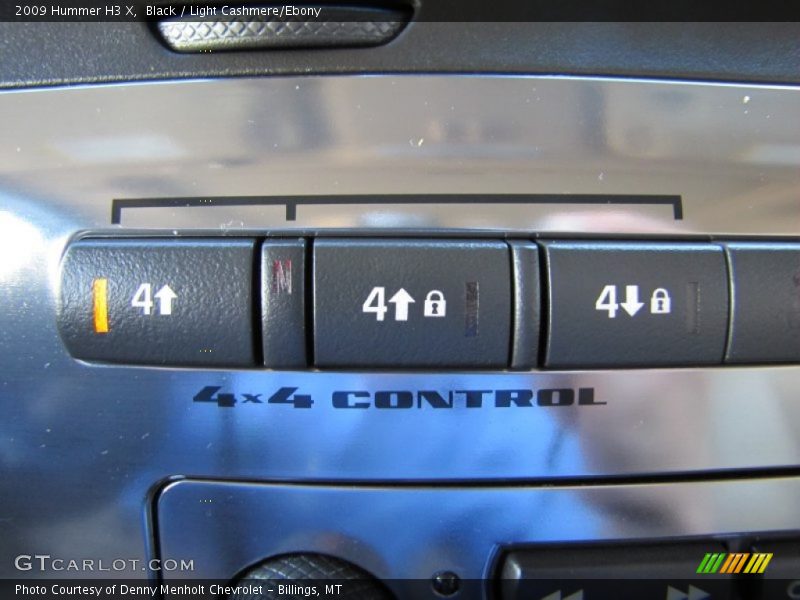 Black / Light Cashmere/Ebony 2009 Hummer H3 X