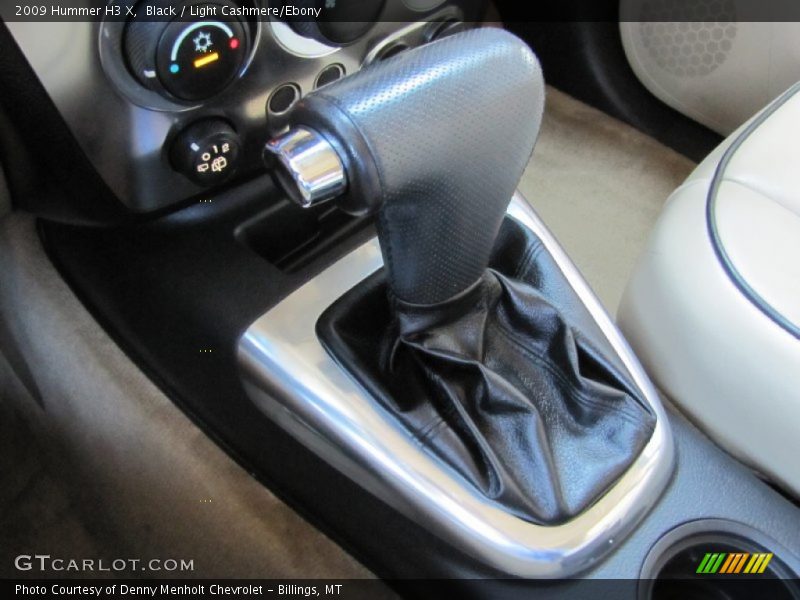 Black / Light Cashmere/Ebony 2009 Hummer H3 X