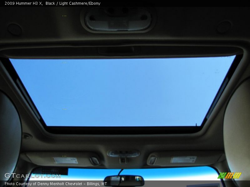 Black / Light Cashmere/Ebony 2009 Hummer H3 X