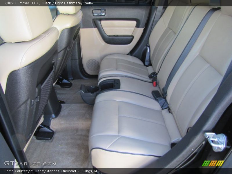 Black / Light Cashmere/Ebony 2009 Hummer H3 X