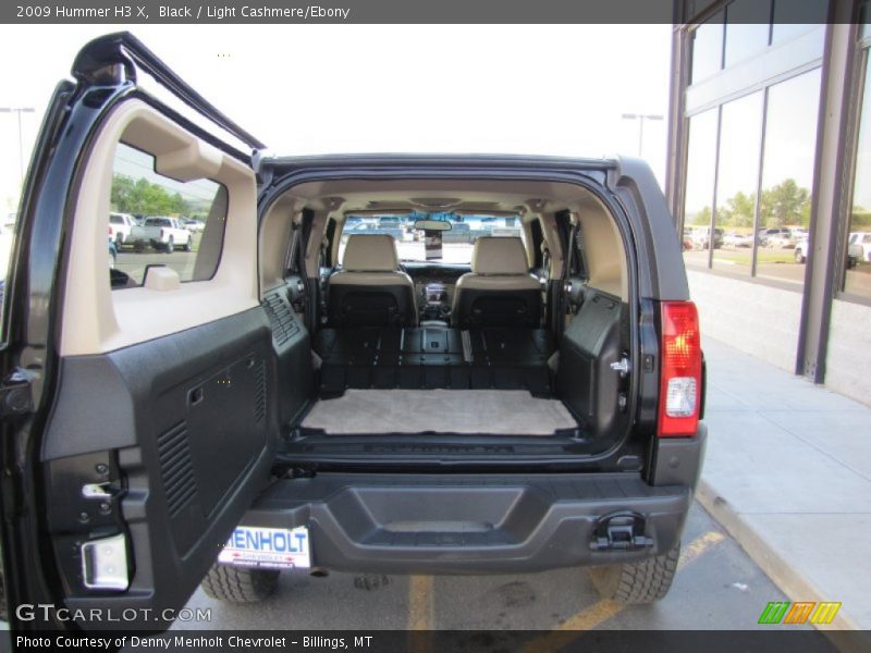 Black / Light Cashmere/Ebony 2009 Hummer H3 X