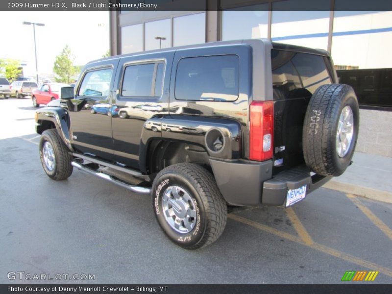 Black / Light Cashmere/Ebony 2009 Hummer H3 X