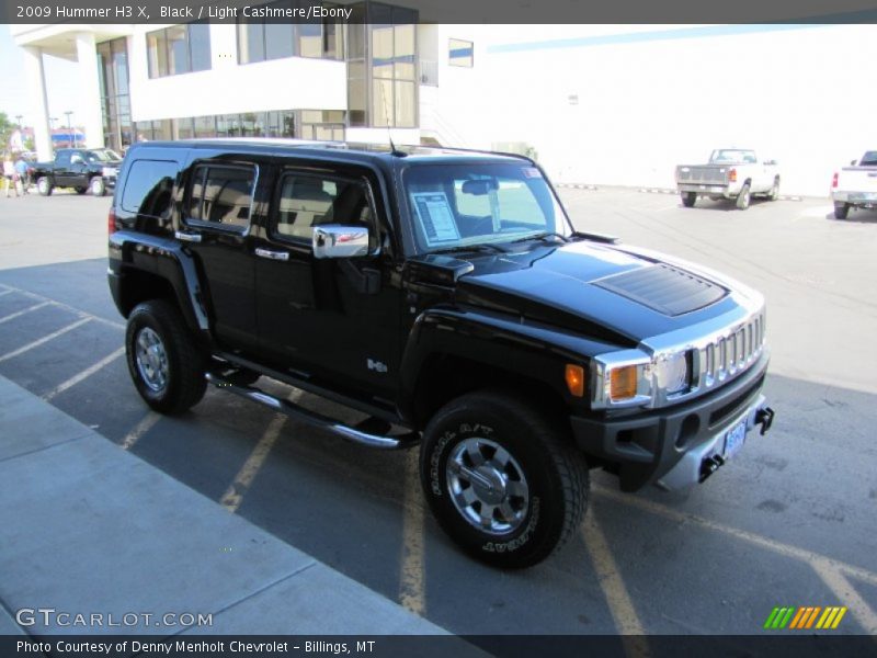 Black / Light Cashmere/Ebony 2009 Hummer H3 X