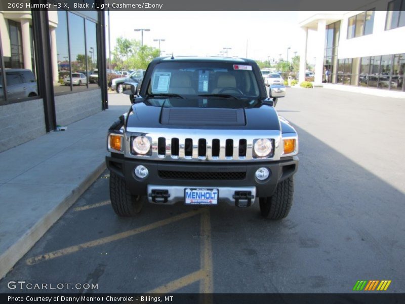 Black / Light Cashmere/Ebony 2009 Hummer H3 X