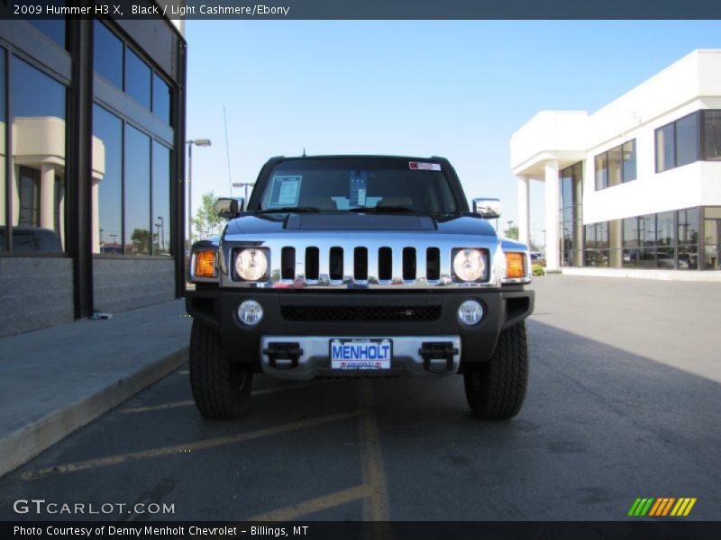 Black / Light Cashmere/Ebony 2009 Hummer H3 X