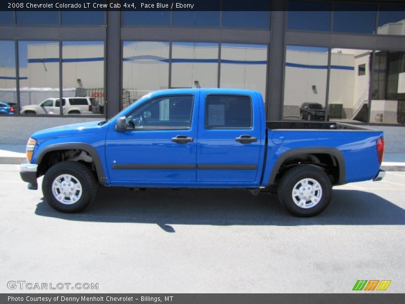 Pace Blue / Ebony 2008 Chevrolet Colorado LT Crew Cab 4x4