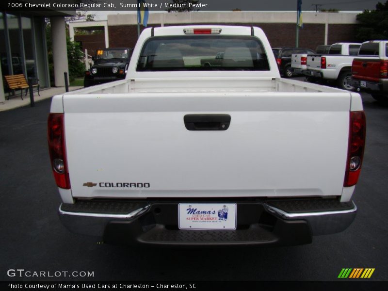 Summit White / Medium Pewter 2006 Chevrolet Colorado Regular Cab