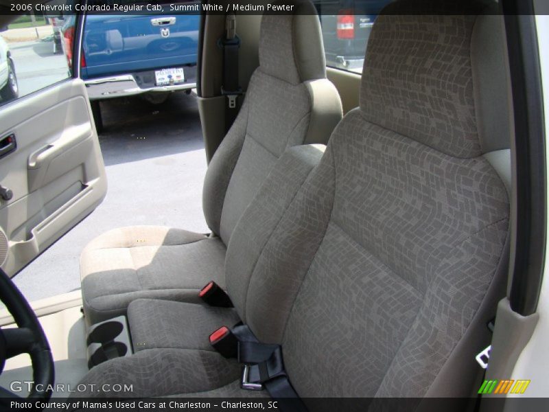 Summit White / Medium Pewter 2006 Chevrolet Colorado Regular Cab