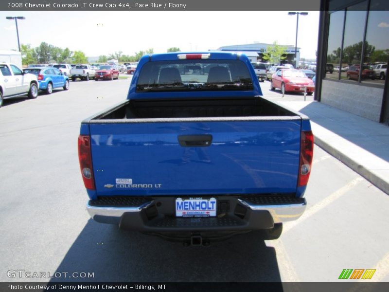 Pace Blue / Ebony 2008 Chevrolet Colorado LT Crew Cab 4x4