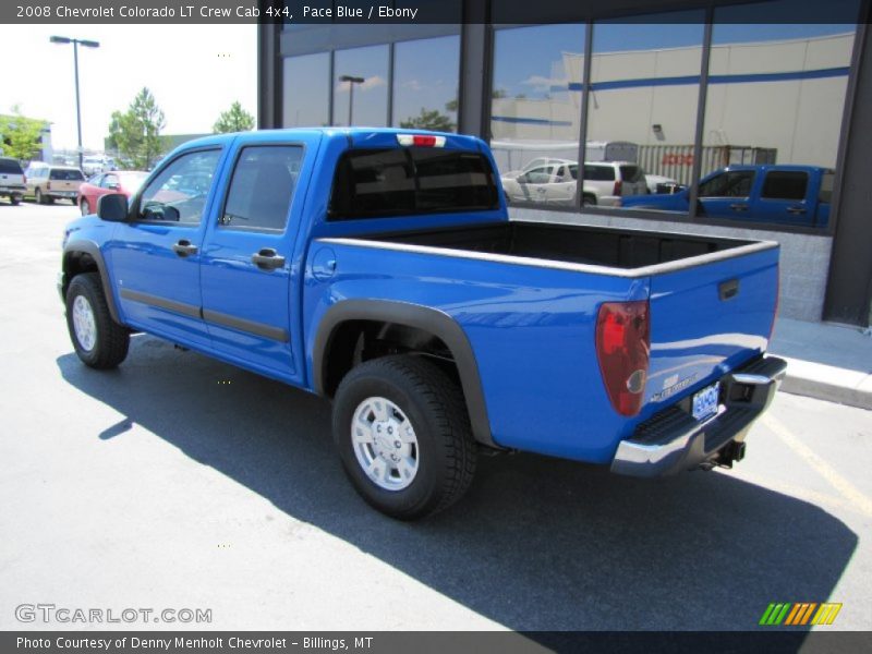 Pace Blue / Ebony 2008 Chevrolet Colorado LT Crew Cab 4x4