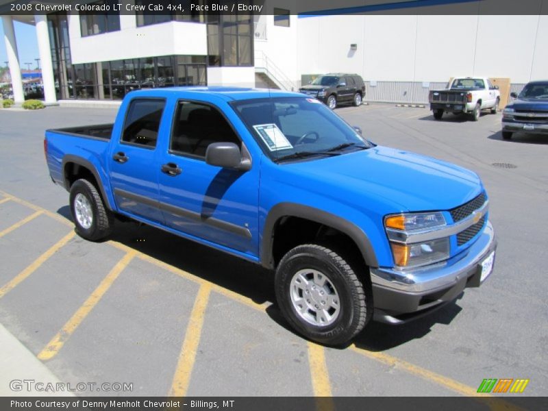 Pace Blue / Ebony 2008 Chevrolet Colorado LT Crew Cab 4x4