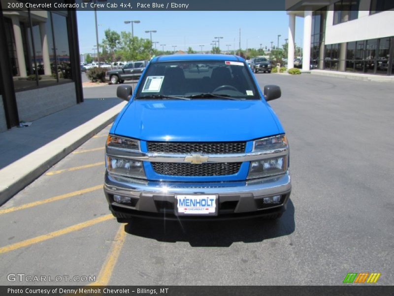 Pace Blue / Ebony 2008 Chevrolet Colorado LT Crew Cab 4x4