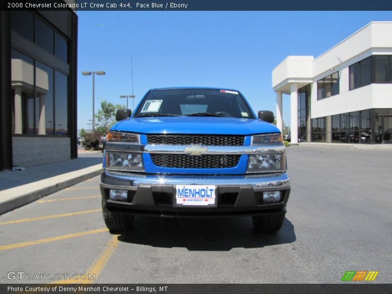 Pace Blue / Ebony 2008 Chevrolet Colorado LT Crew Cab 4x4