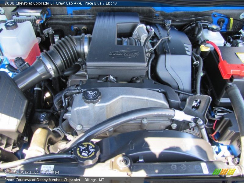 Pace Blue / Ebony 2008 Chevrolet Colorado LT Crew Cab 4x4