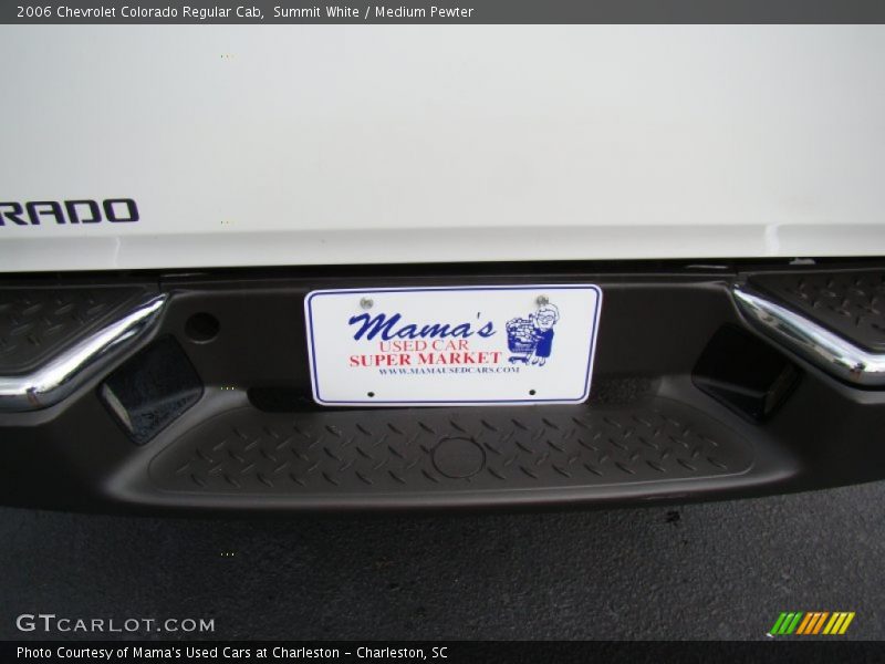 Summit White / Medium Pewter 2006 Chevrolet Colorado Regular Cab