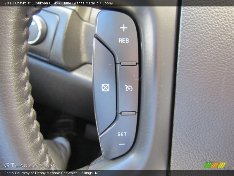 Controls of 2010 Suburban LS 4x4