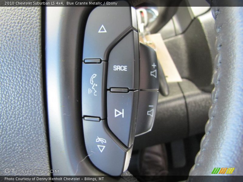 Controls of 2010 Suburban LS 4x4