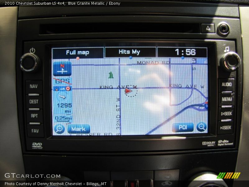 Navigation of 2010 Suburban LS 4x4