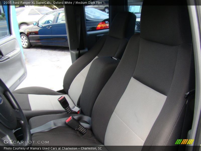 Oxford White / Medium Dark Flint 2005 Ford Ranger XL SuperCab