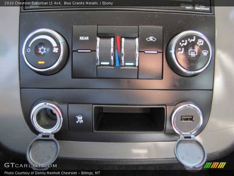 Controls of 2010 Suburban LS 4x4