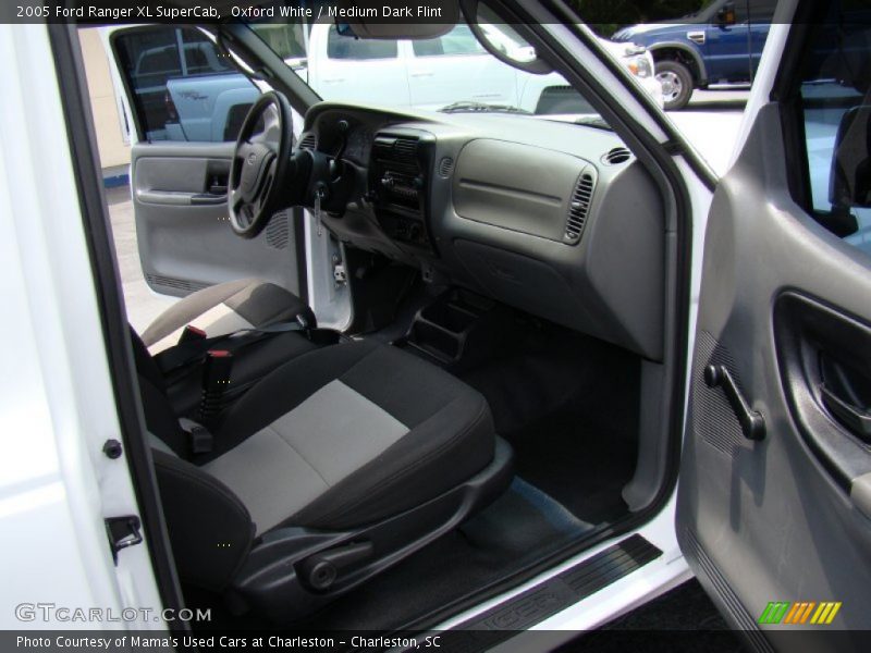 Oxford White / Medium Dark Flint 2005 Ford Ranger XL SuperCab