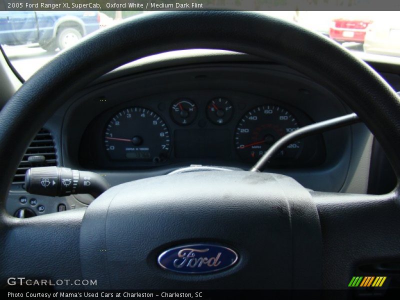 Oxford White / Medium Dark Flint 2005 Ford Ranger XL SuperCab