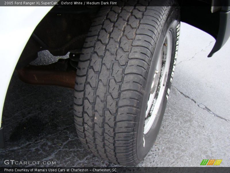 Oxford White / Medium Dark Flint 2005 Ford Ranger XL SuperCab