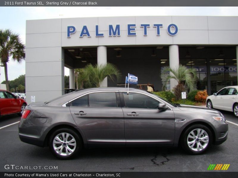 Sterling Grey / Charcoal Black 2011 Ford Taurus SEL
