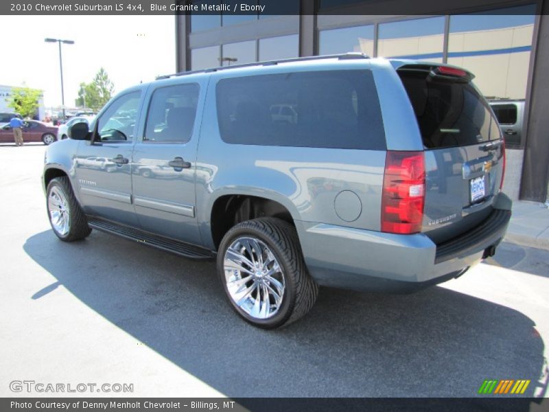 Blue Granite Metallic / Ebony 2010 Chevrolet Suburban LS 4x4