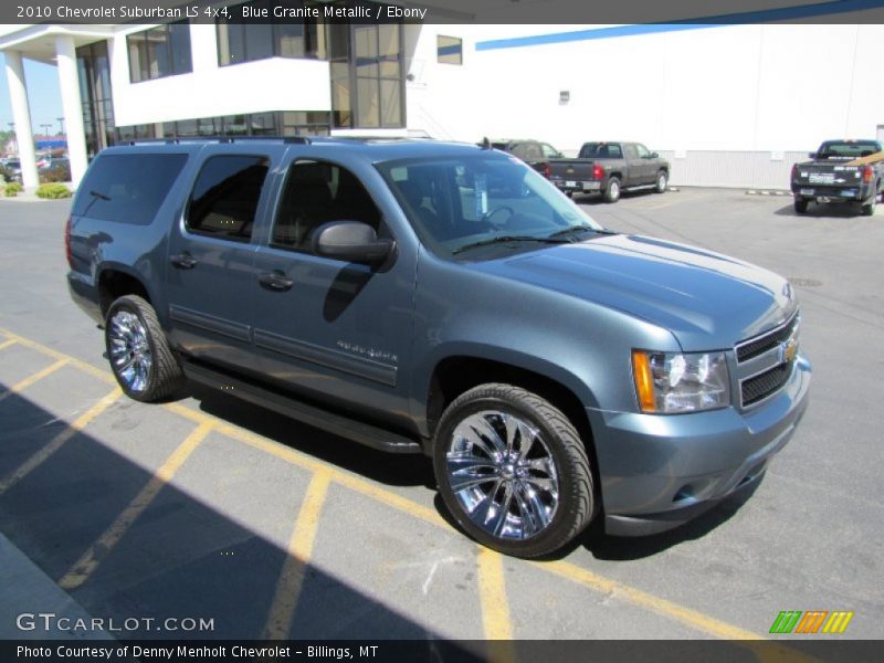 Blue Granite Metallic / Ebony 2010 Chevrolet Suburban LS 4x4