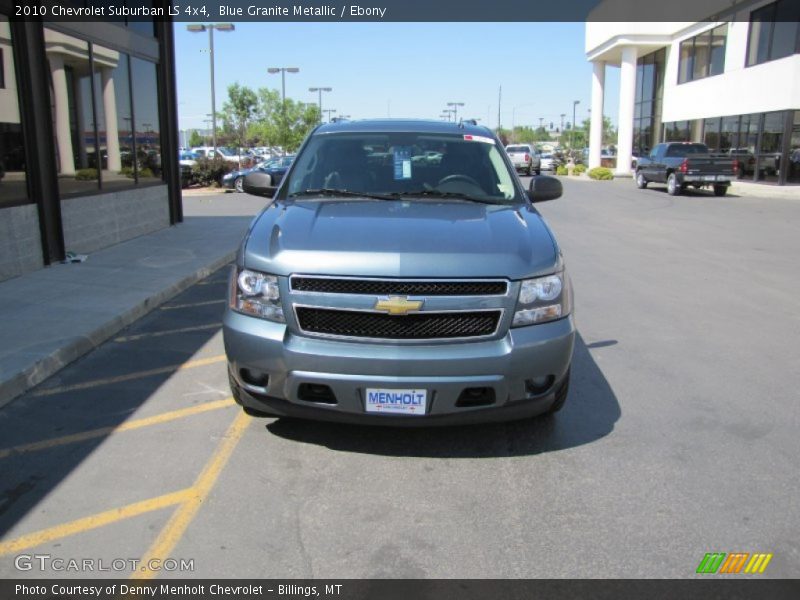 Blue Granite Metallic / Ebony 2010 Chevrolet Suburban LS 4x4