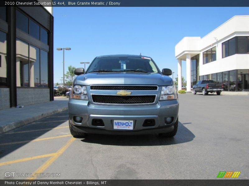 Blue Granite Metallic / Ebony 2010 Chevrolet Suburban LS 4x4