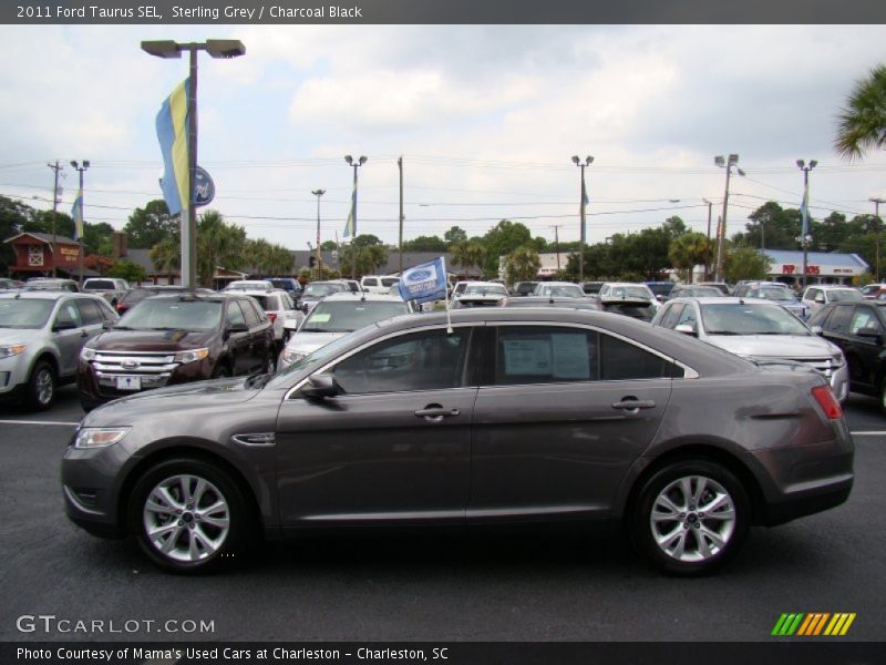 Sterling Grey / Charcoal Black 2011 Ford Taurus SEL