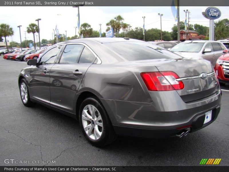Sterling Grey / Charcoal Black 2011 Ford Taurus SEL