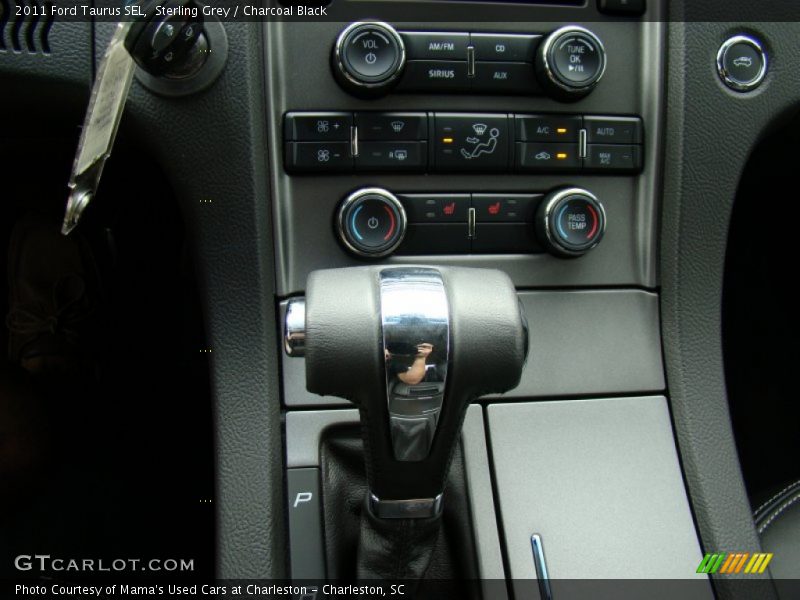 Sterling Grey / Charcoal Black 2011 Ford Taurus SEL
