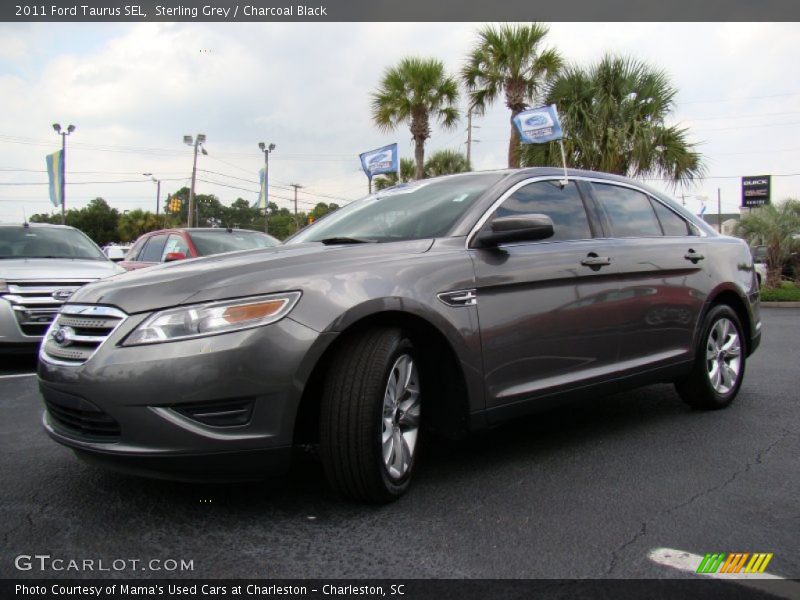 Sterling Grey / Charcoal Black 2011 Ford Taurus SEL