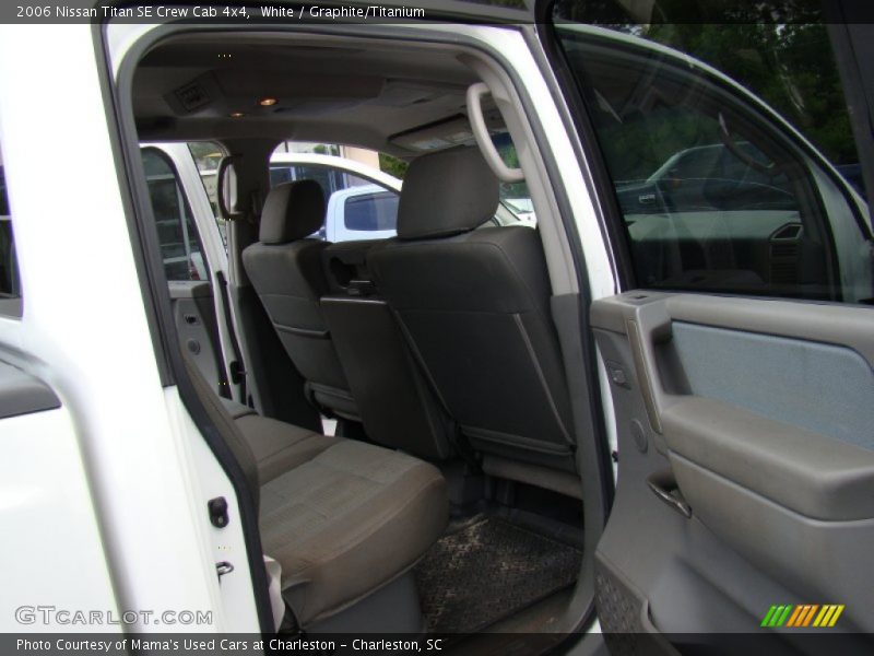 White / Graphite/Titanium 2006 Nissan Titan SE Crew Cab 4x4