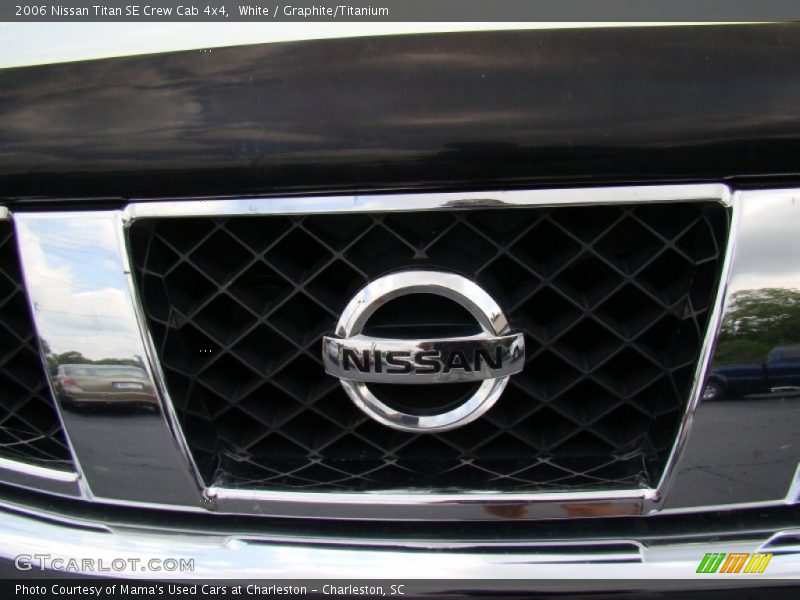 White / Graphite/Titanium 2006 Nissan Titan SE Crew Cab 4x4