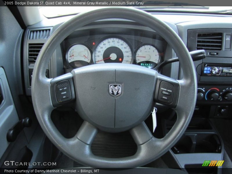  2005 Dakota ST Quad Cab 4x4 Steering Wheel