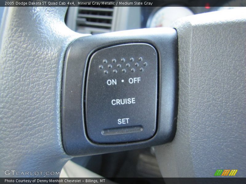 Mineral Gray Metallic / Medium Slate Gray 2005 Dodge Dakota ST Quad Cab 4x4