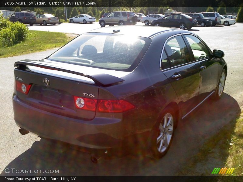 Carbon Gray Pearl / Ebony 2005 Acura TSX Sedan
