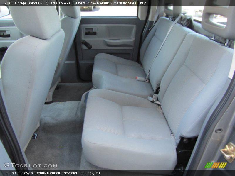 Mineral Gray Metallic / Medium Slate Gray 2005 Dodge Dakota ST Quad Cab 4x4