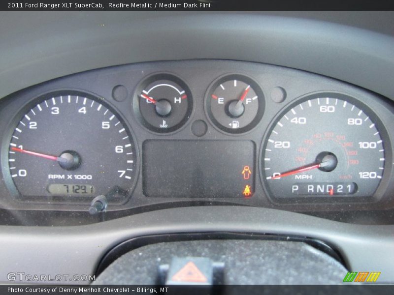  2011 Ranger XLT SuperCab XLT SuperCab Gauges